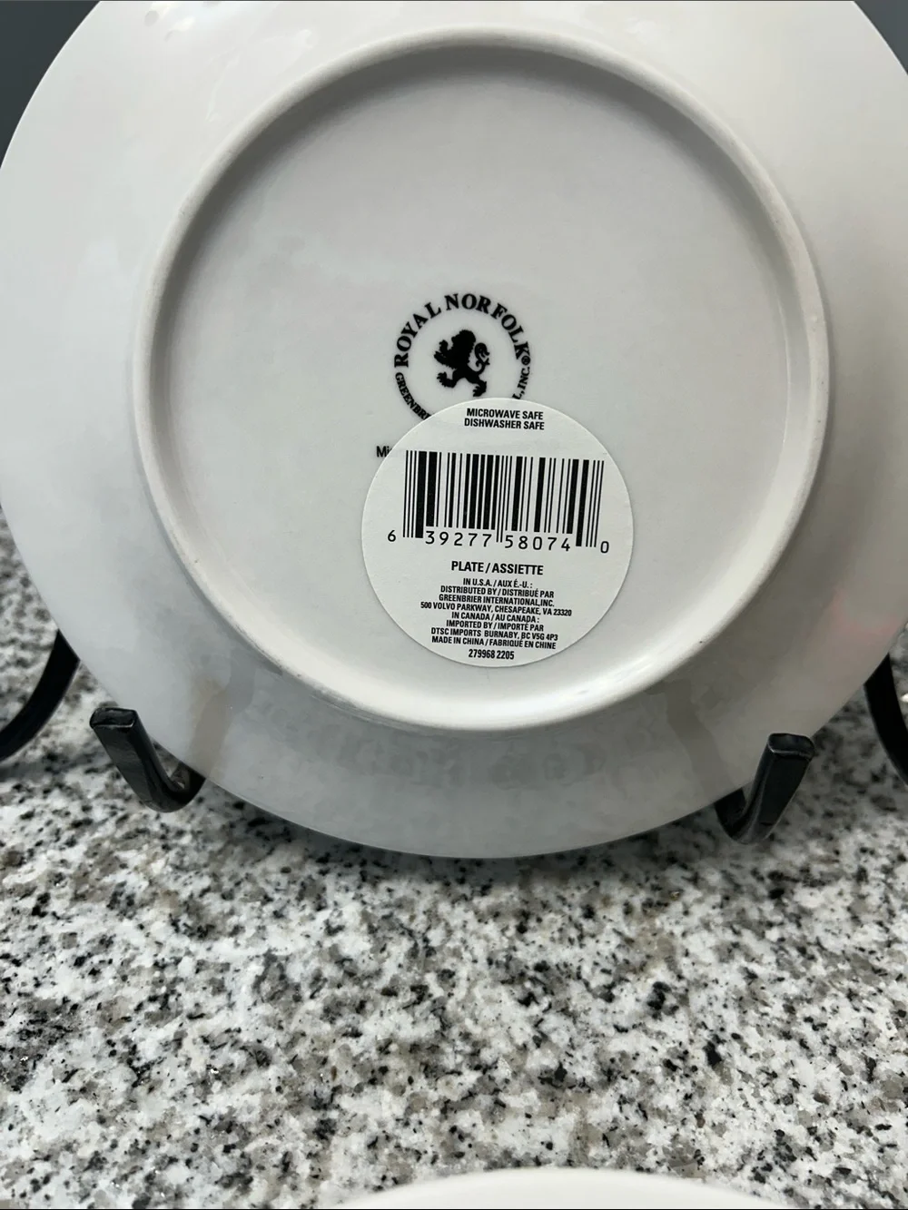 Royal Norfolk Grateful Autumn Leaf Salad Plates White with Orange & Red